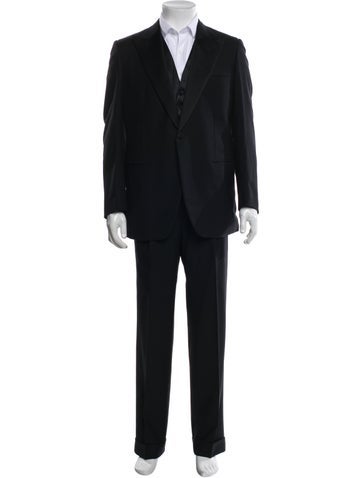 Stefano Ricci Suiting Wool Three-Piece Suit Us38, It48 | M