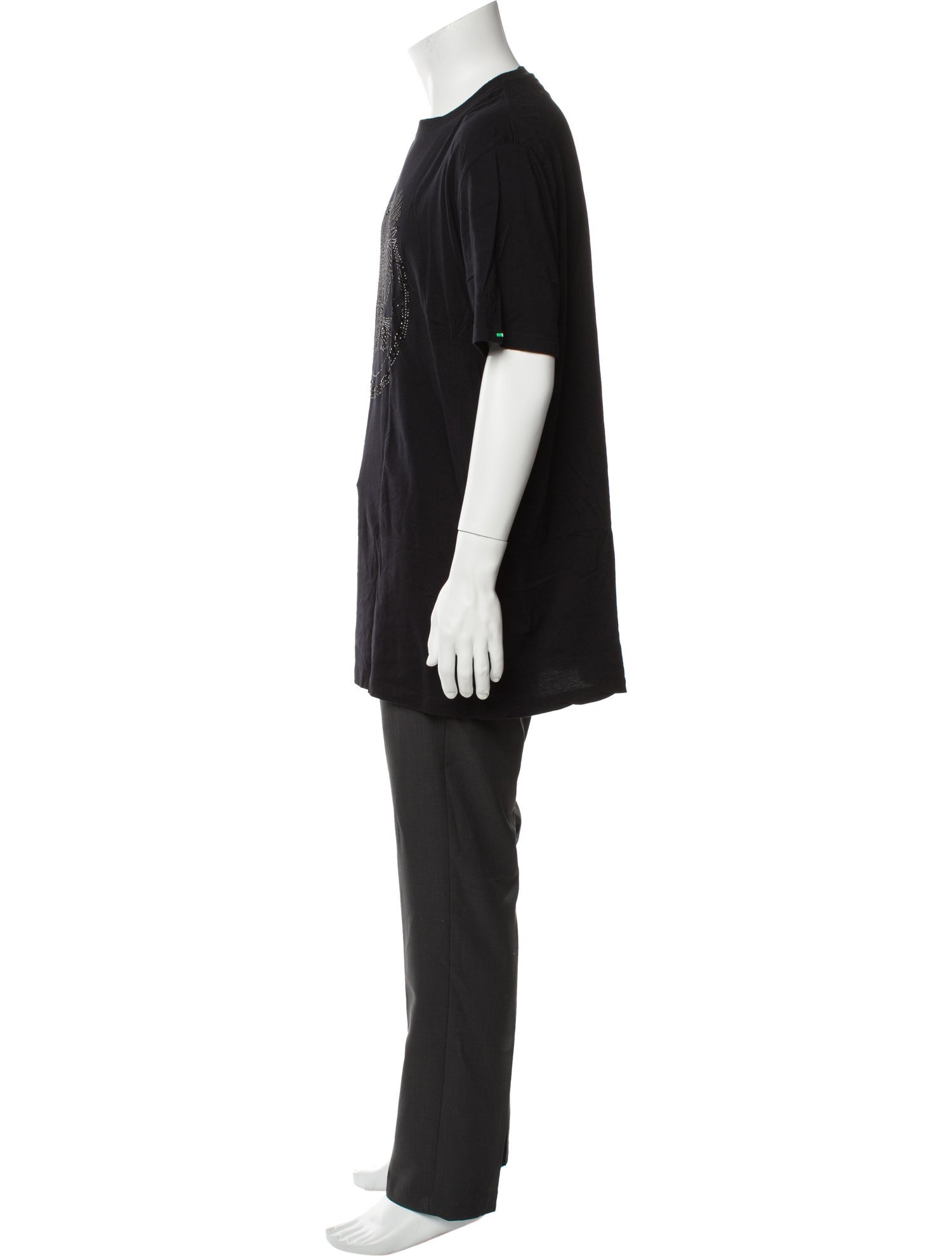 Stefano Ricci Graphic Print Crew Neck T-Shirt