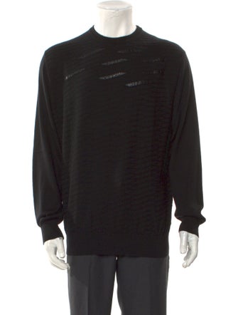 Stefano Ricci Crew Neck Long Sleeve Pullover