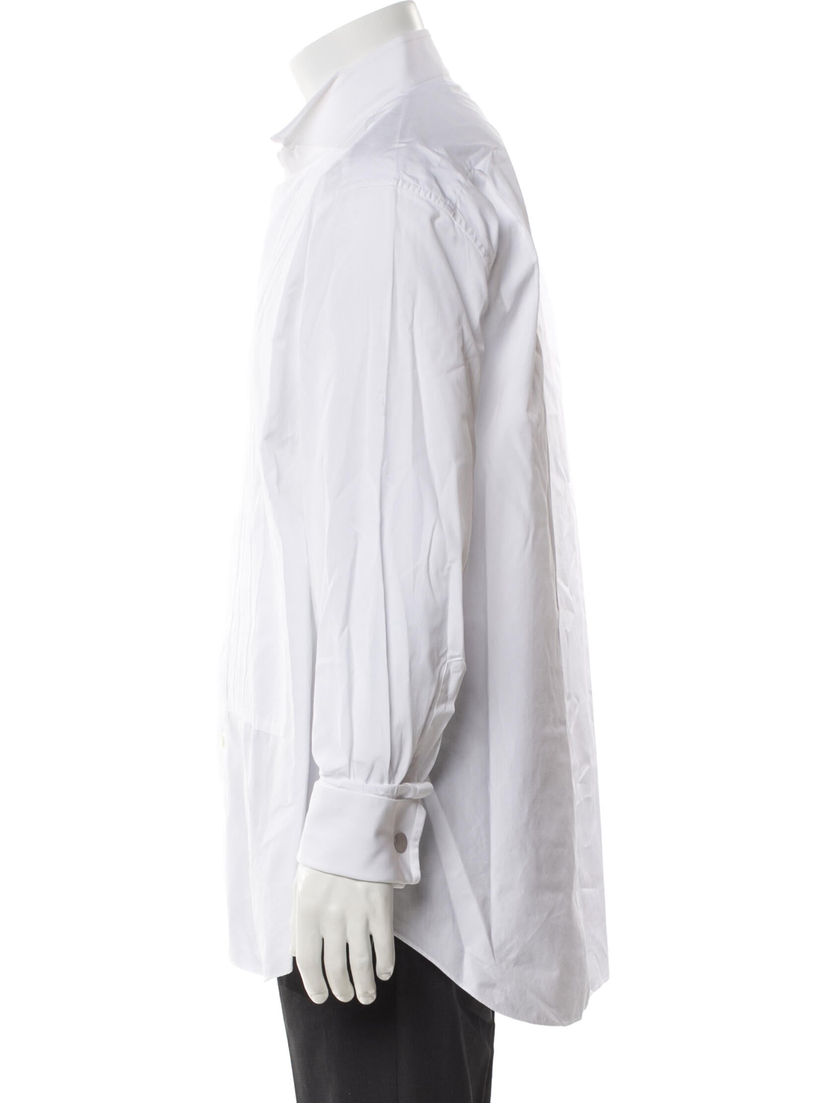 Stefano Ricci Long Sleeve Tuxedo Shirt