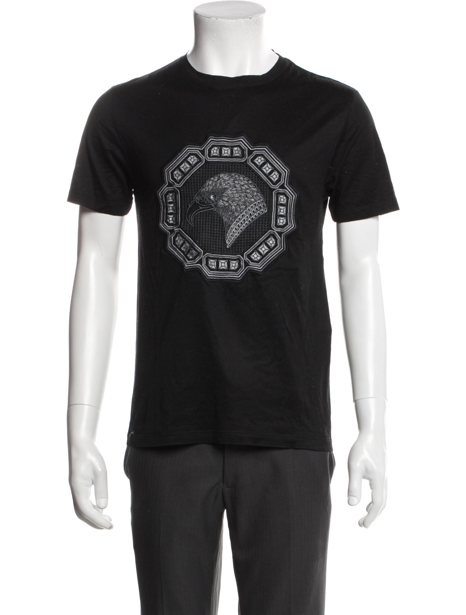 Stefano Ricci Graphic Print Crew Neck T-Shirt