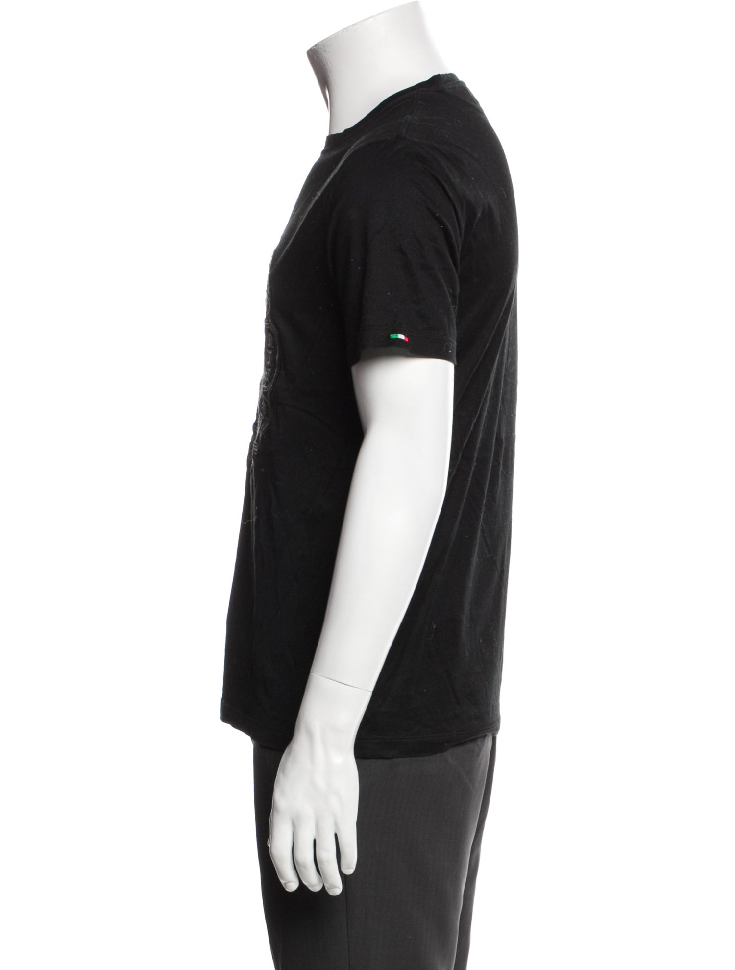 Stefano Ricci Graphic Print Crew Neck T-Shirt