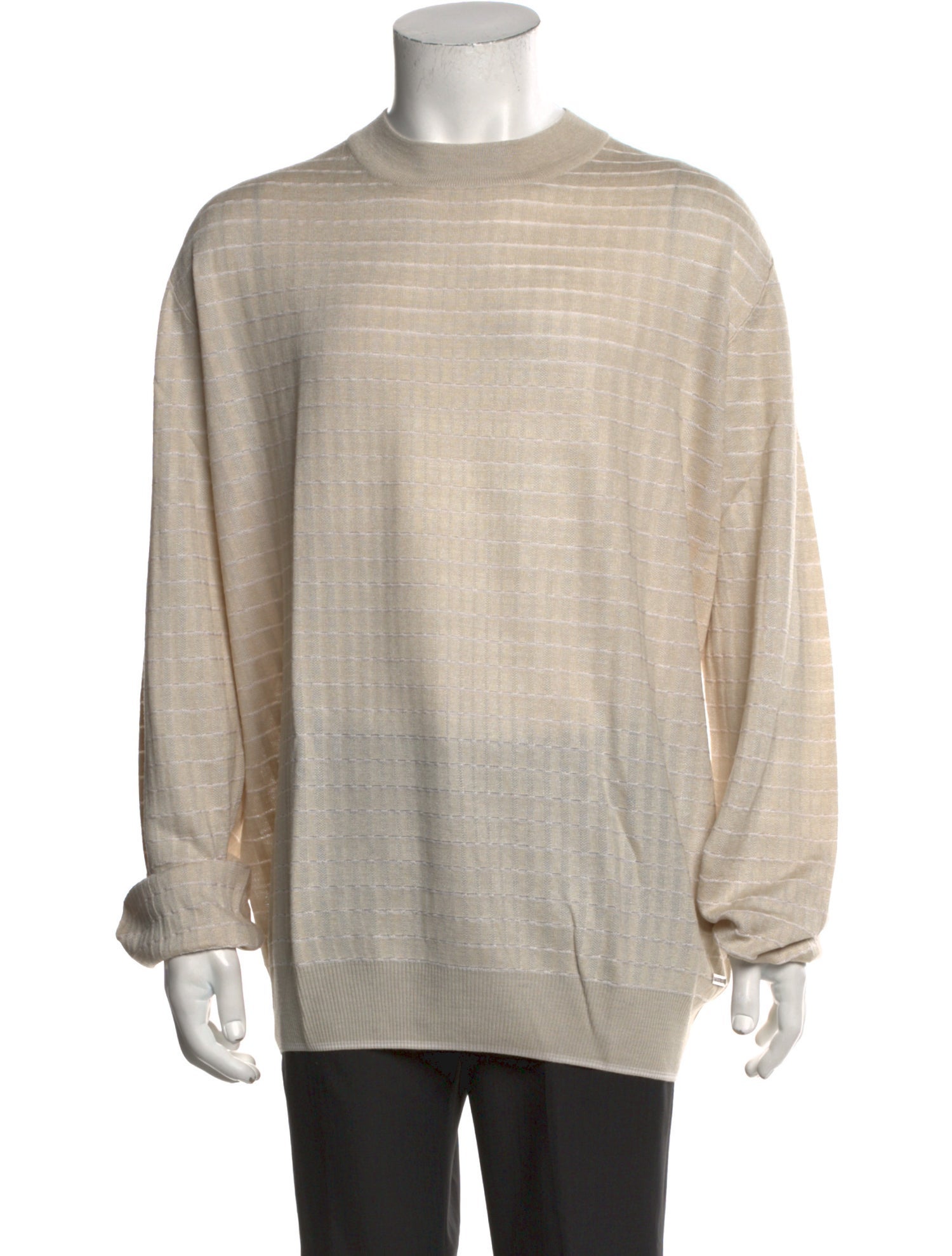 Stefano Ricci Silk Crew Neck Pullover