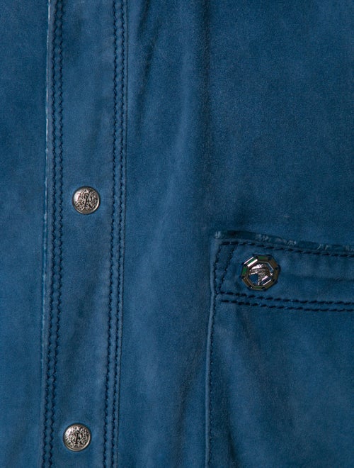 Stefano Ricci Suede Utility Jacket