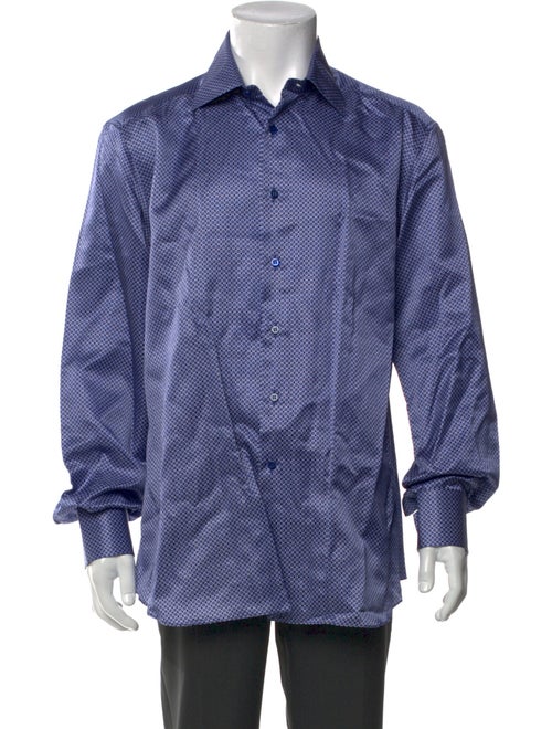 Stefano Ricci Silk Printed Shirt