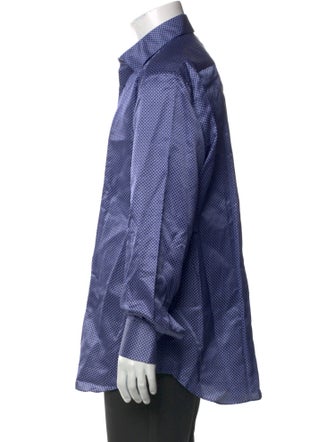 Stefano Ricci Silk Printed Shirt