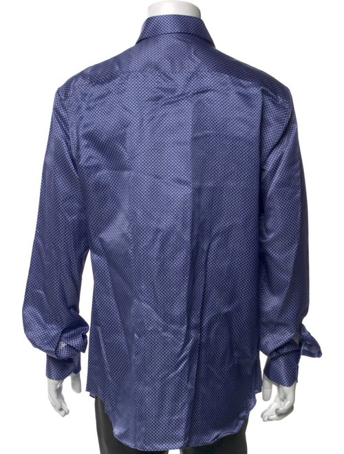 Stefano Ricci Silk Printed Shirt