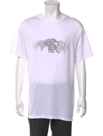 Stefano Ricci Graphic Print Crew Neck T-Shirt