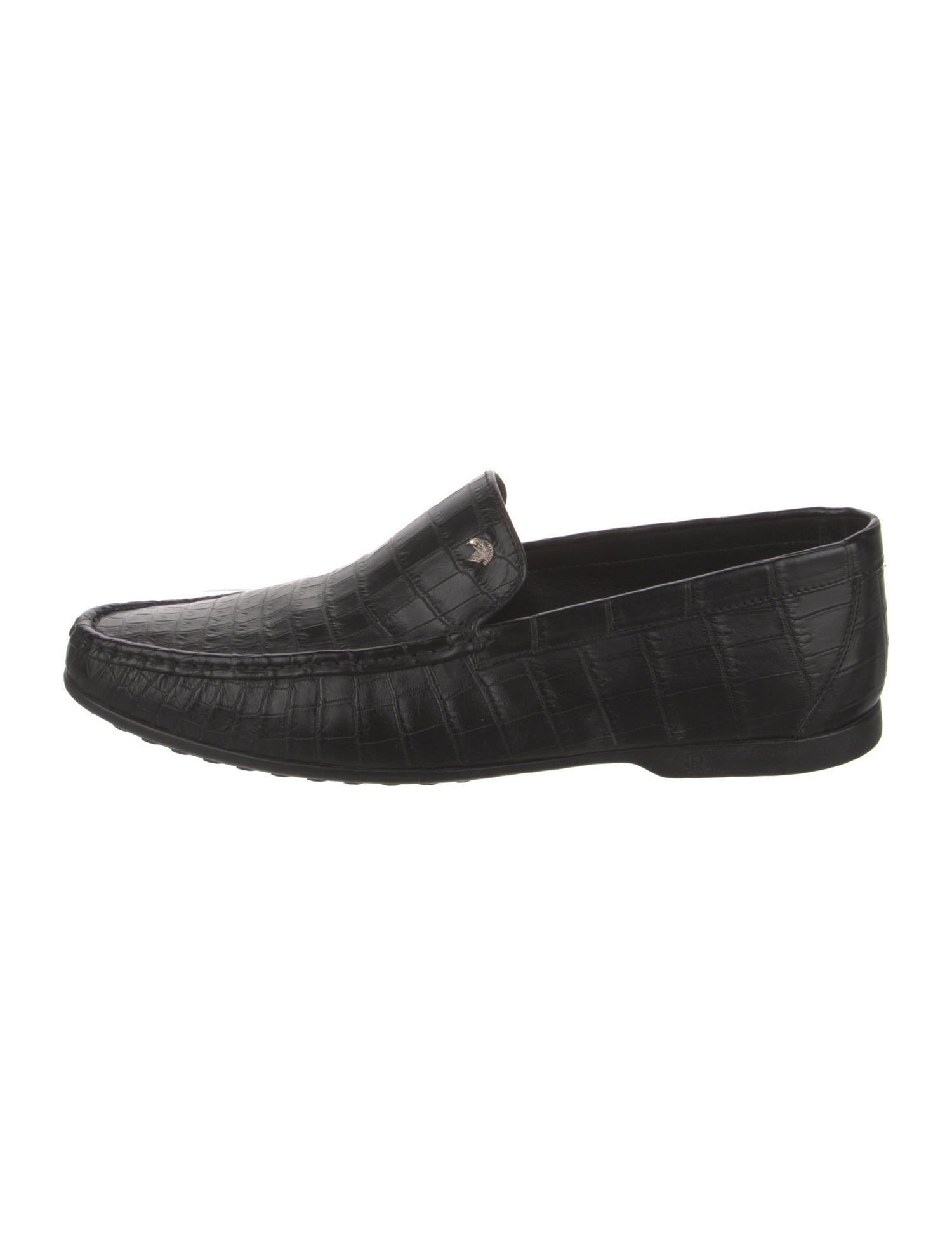 Stefano Ricci Crocodile Moccasins
