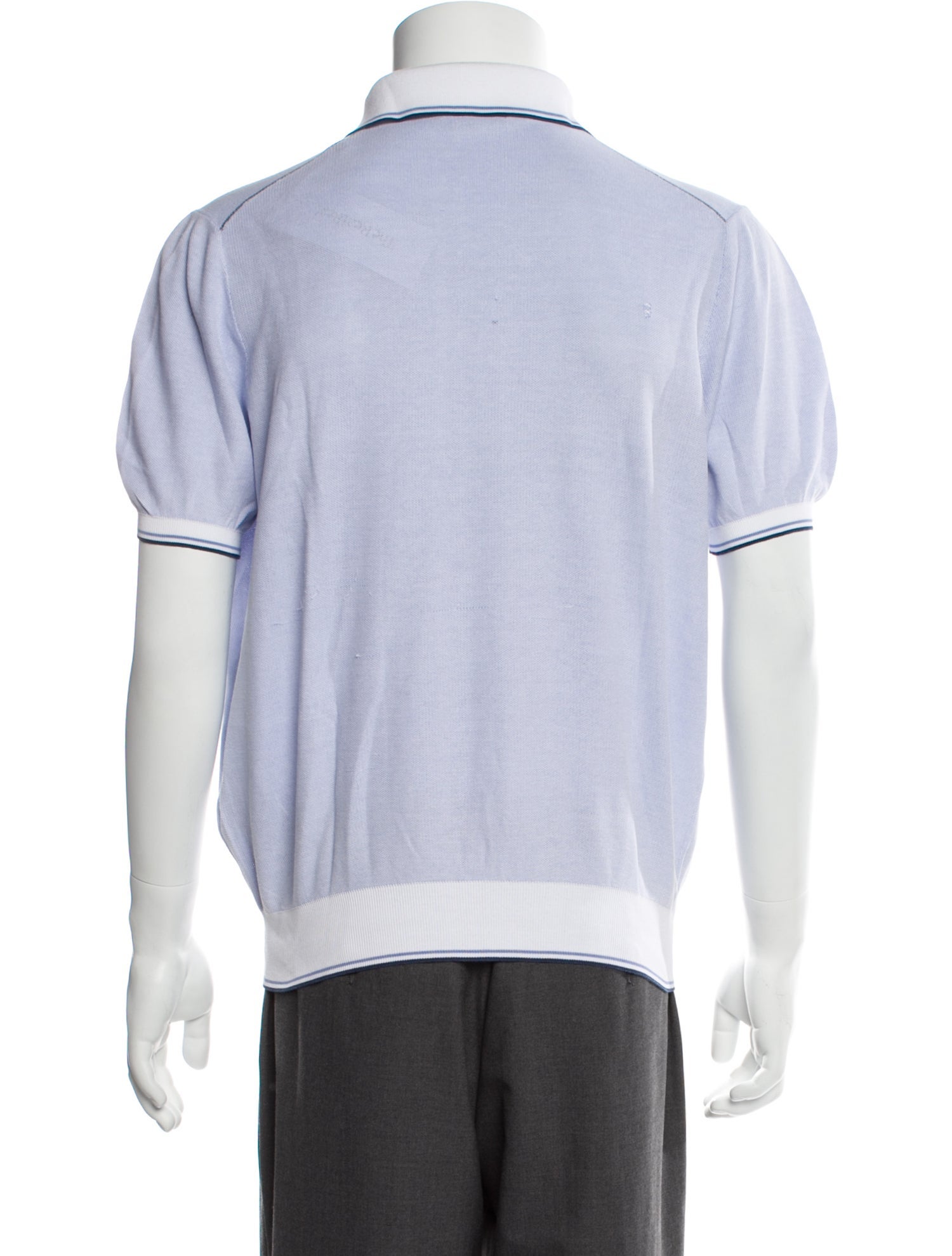 Stefano Ricci Graphic Print Collar Polo Shirt