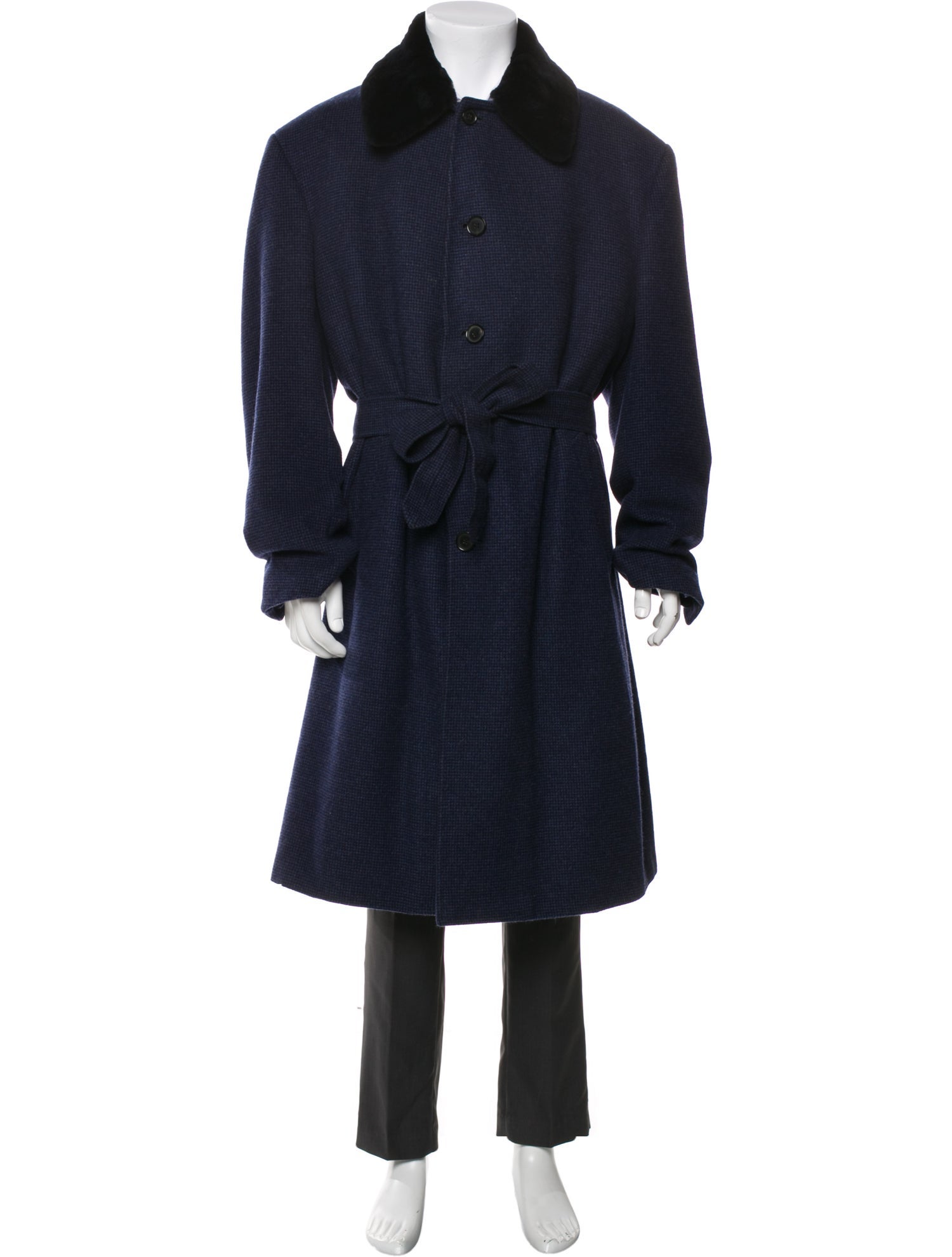 Stefano Ricci Cashmere Trench Coat