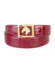 Stefano Ricci Crocodile Waist Belt