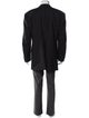 Stefano Ricci Wool Leather Trim Embellishment Blazer