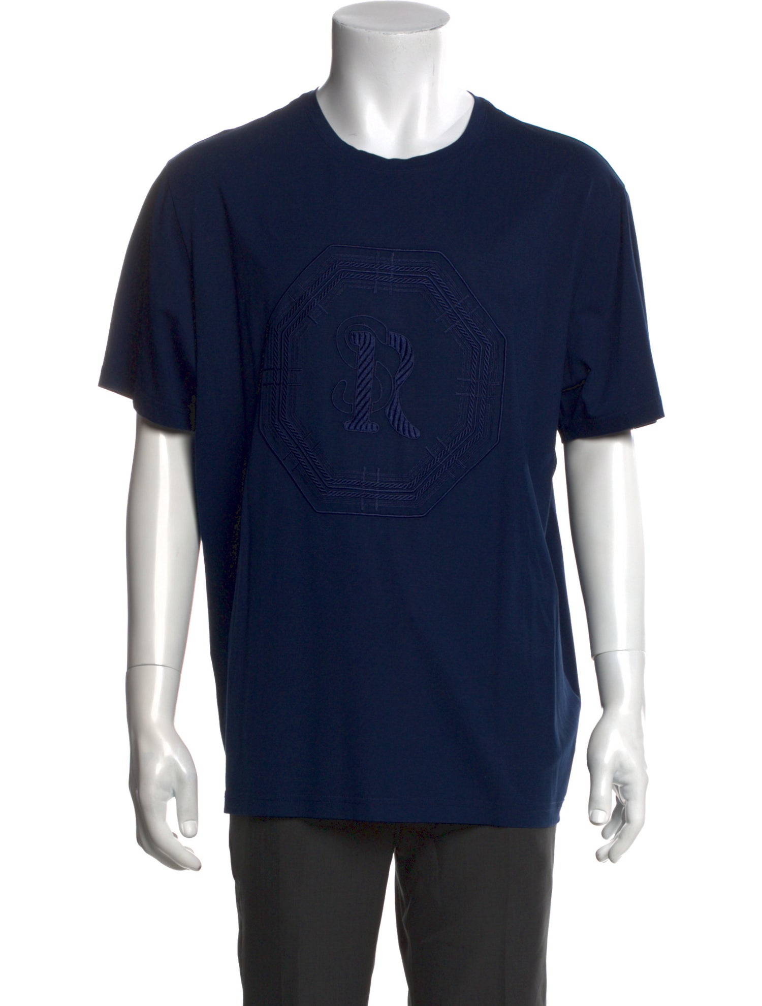 Stefano Ricci Crew Neck Short Sleeve T-Shirt