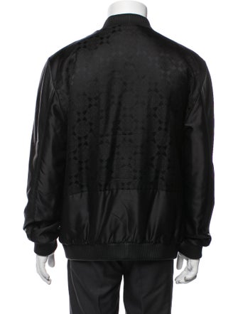 Stefano Ricci Silk Bomber Jacket