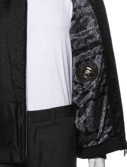 Stefano Ricci Silk Bomber Jacket