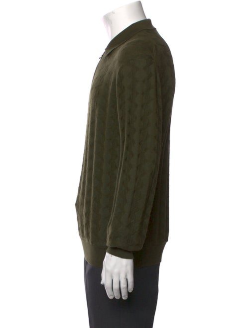 Stefano Ricci Cashmere Mock Neck Polo Sweater