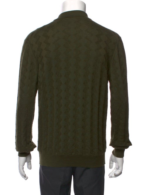 Stefano Ricci Cashmere Mock Neck Polo Sweater