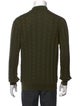Stefano Ricci Cashmere Mock Neck Polo Sweater