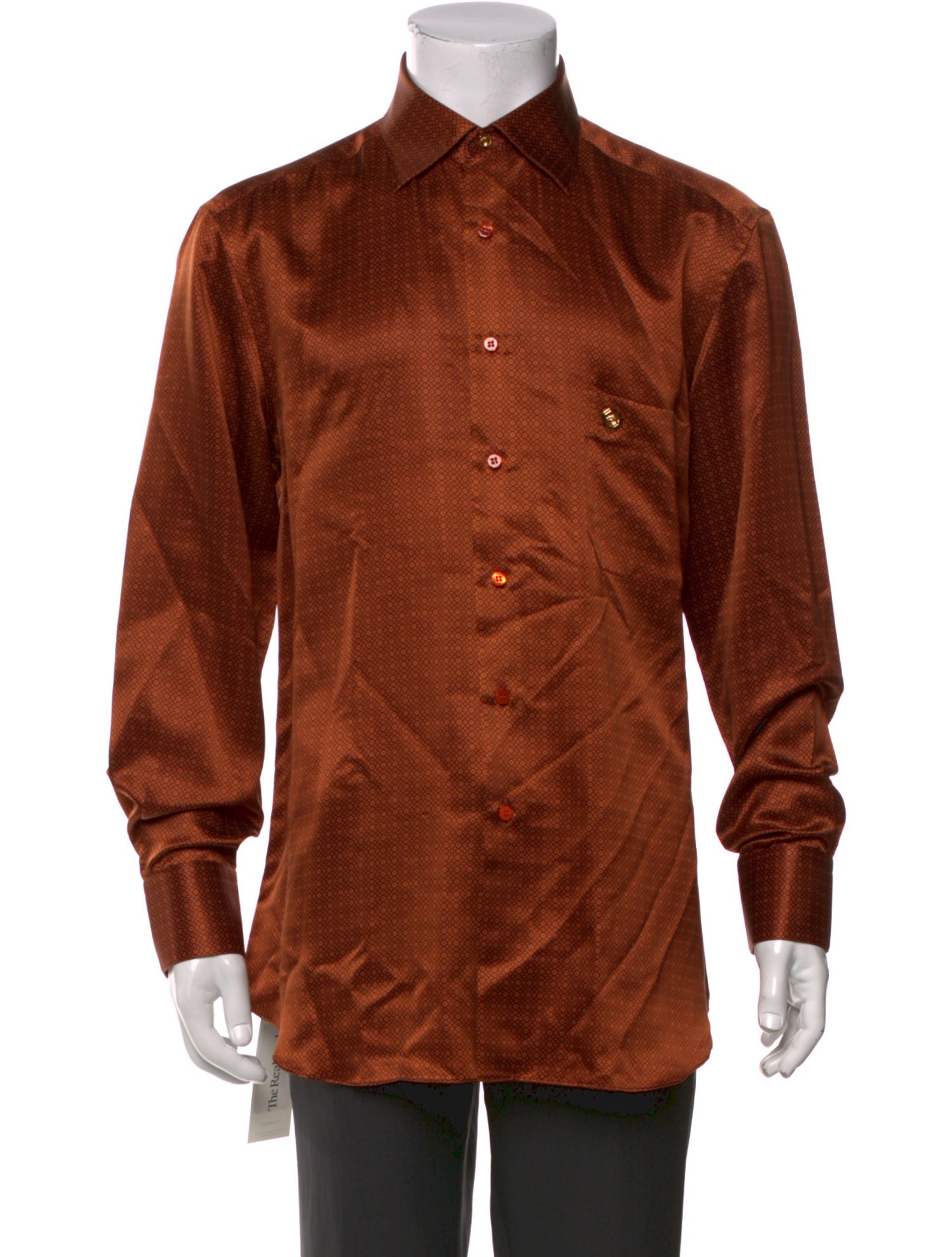 Stefano Ricci Silk Long Sleeve Shirt