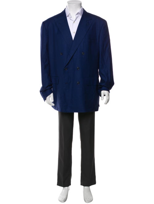 Stefano Ricci Wool Striped Blazer