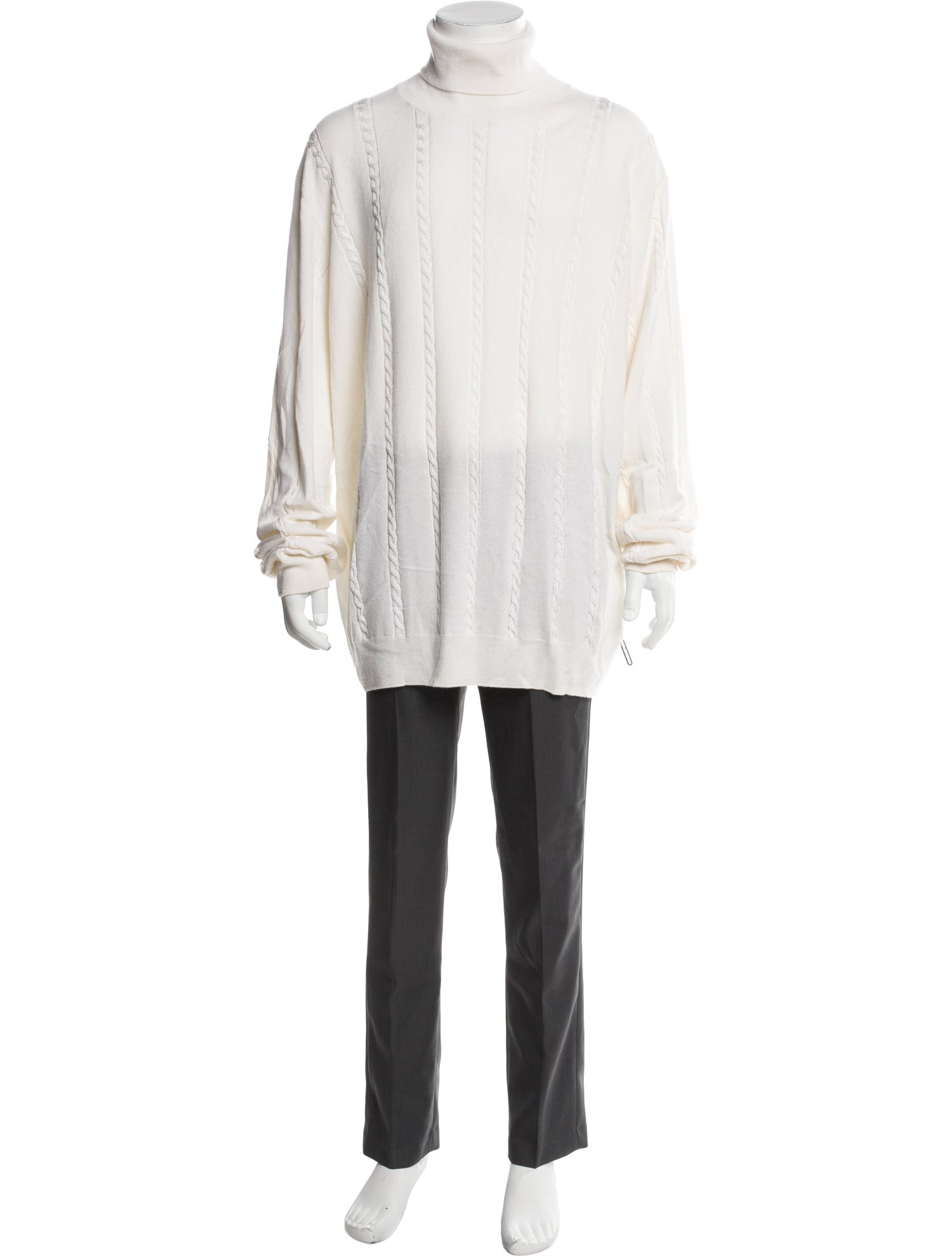 Stefano Ricci Cashmere Turtleneck Cardigan