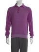 Stefano Ricci Collar Long Sleeve Polo Shirt