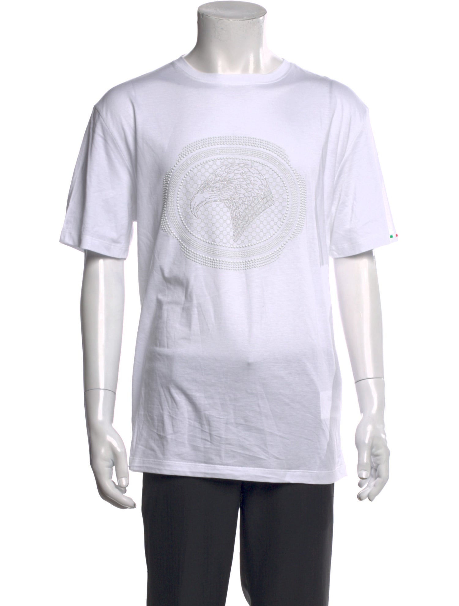 Stefano Ricci Graphic Print Crew Neck T-Shirt