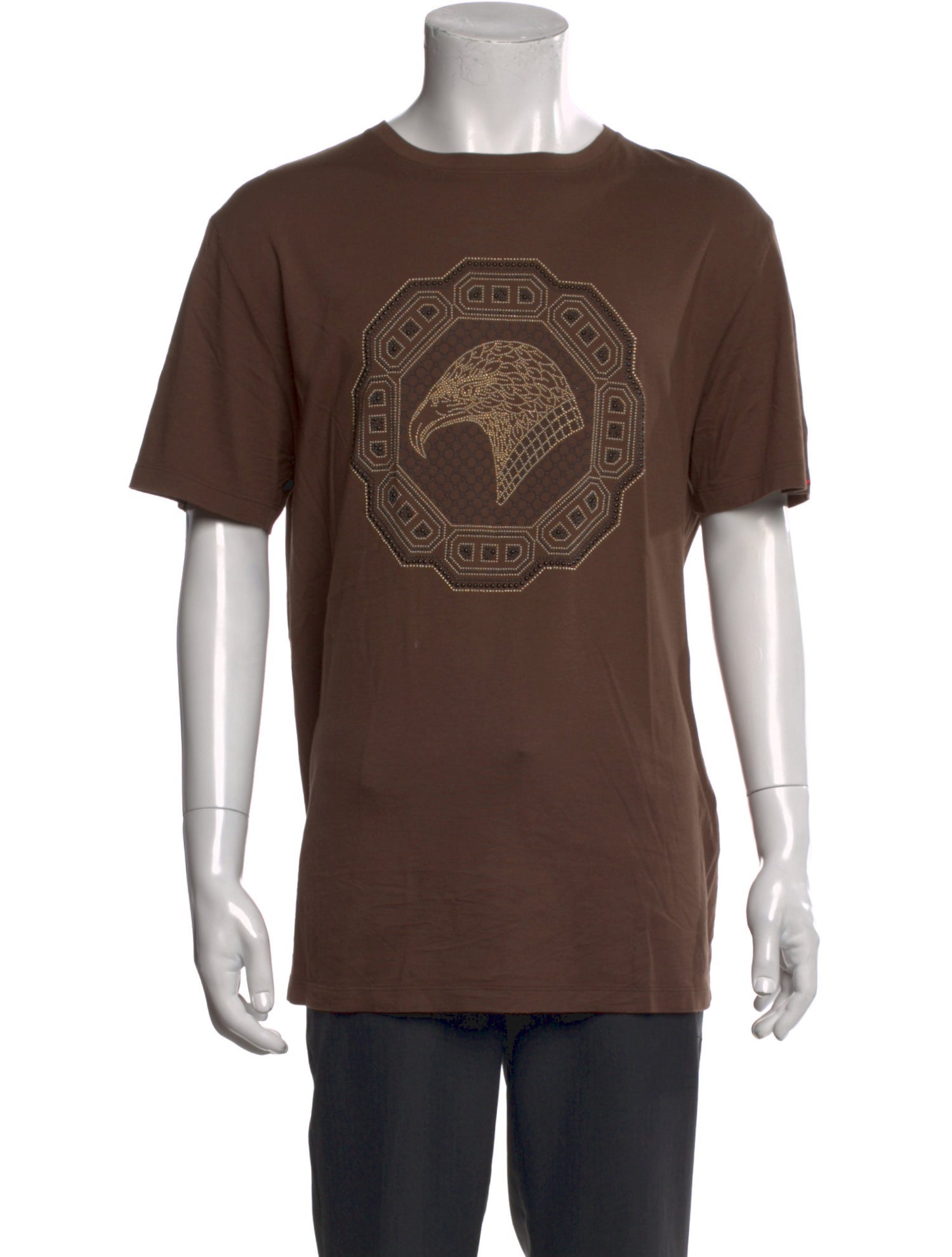 Stefano Ricci Graphic Print Crew Neck T-Shirt