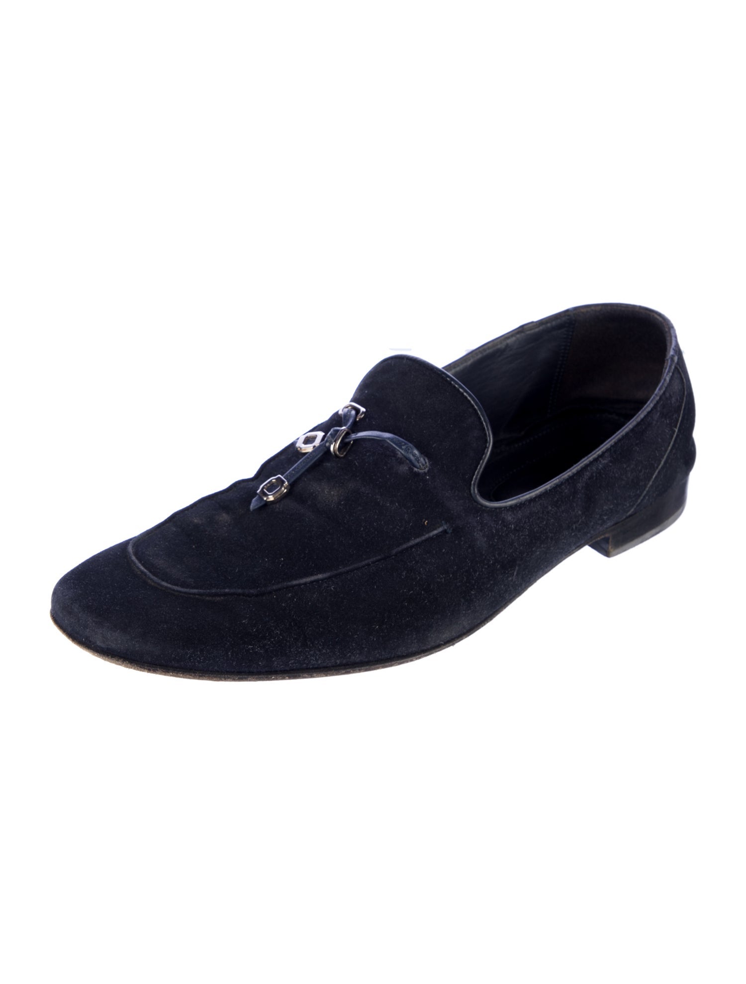 Stefano Ricci Suede Dress Loafers