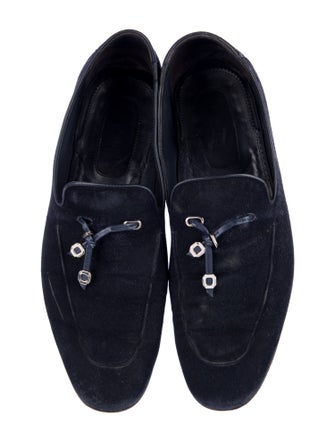 Stefano Ricci Suede Dress Loafers