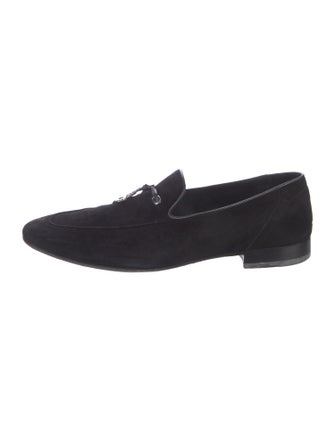 Stefano Ricci Suede Dress Loafers
