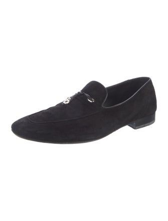 Stefano Ricci Suede Dress Loafers