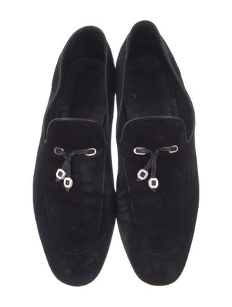 Stefano Ricci Suede Dress Loafers