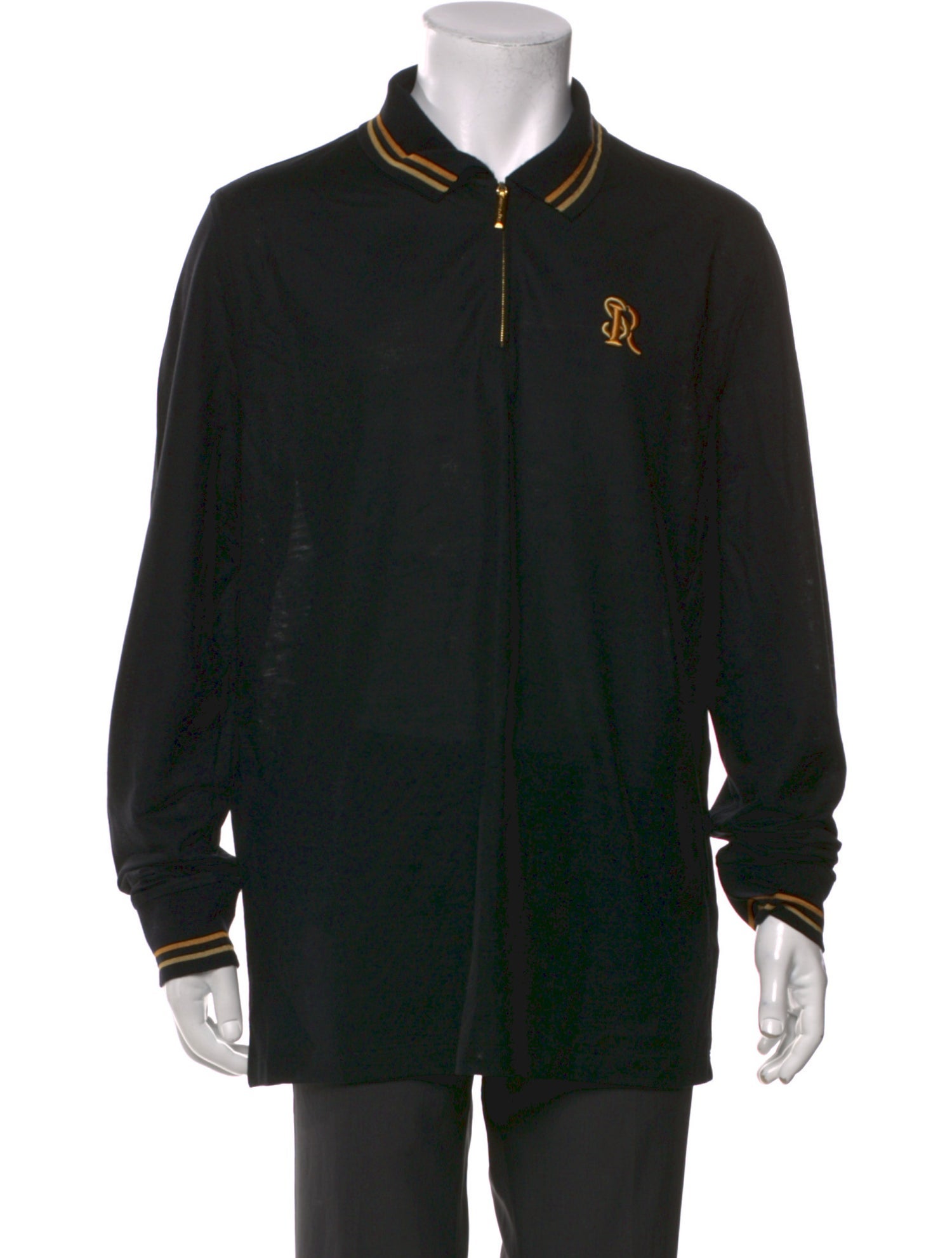 Stefano Ricci Wool Collar Polo Shirt