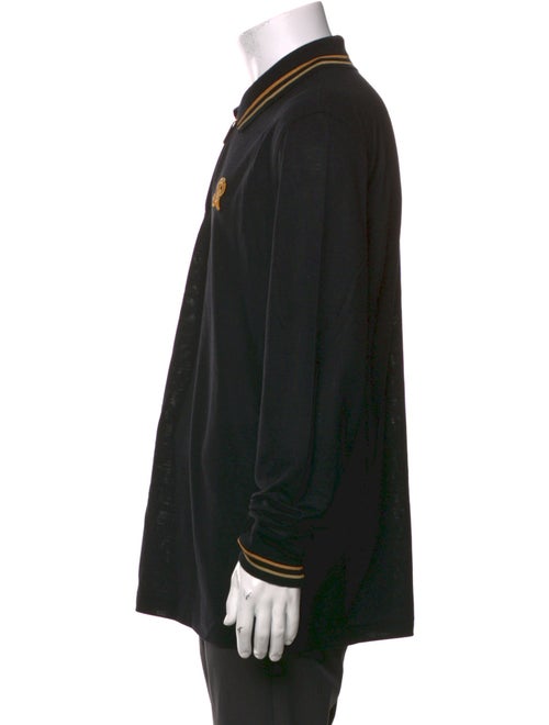 Stefano Ricci Wool Collar Polo Shirt