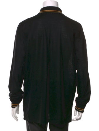 Stefano Ricci Wool Collar Polo Shirt