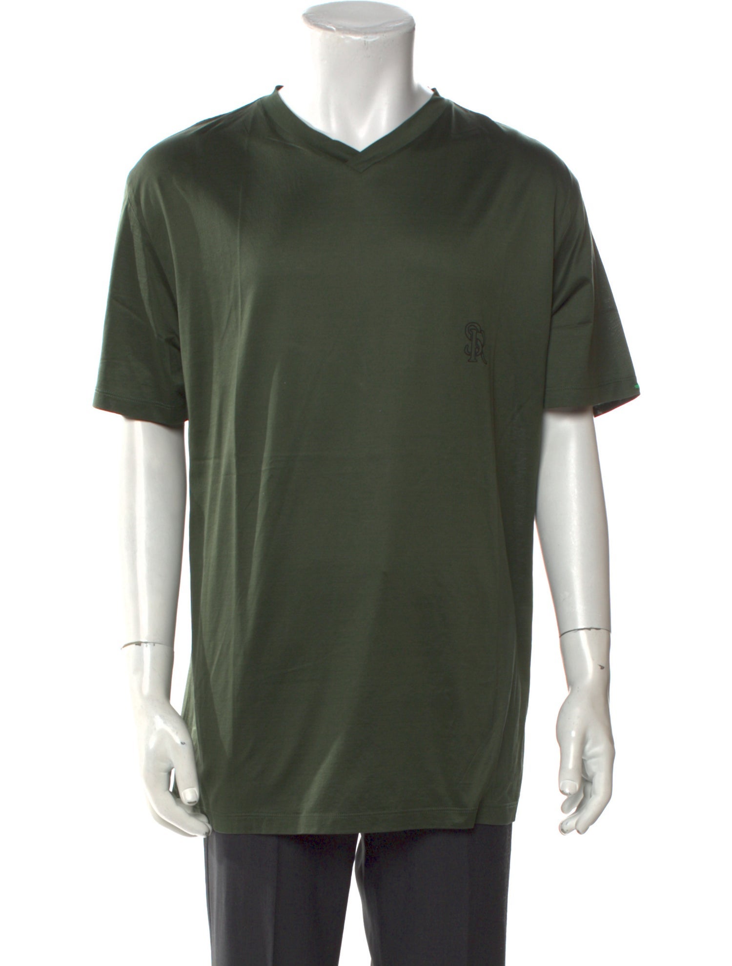 Stefano Ricci V-Neck Short Sleeve T-Shirt