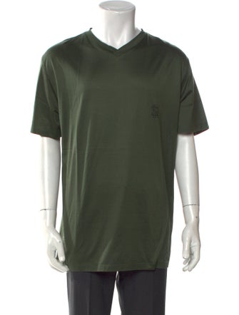 Stefano Ricci V-Neck Short Sleeve T-Shirt