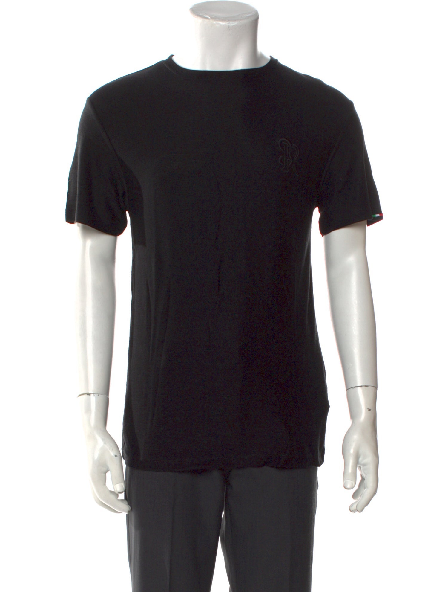 Stefano Ricci Silk Crew Neck T-Shirt