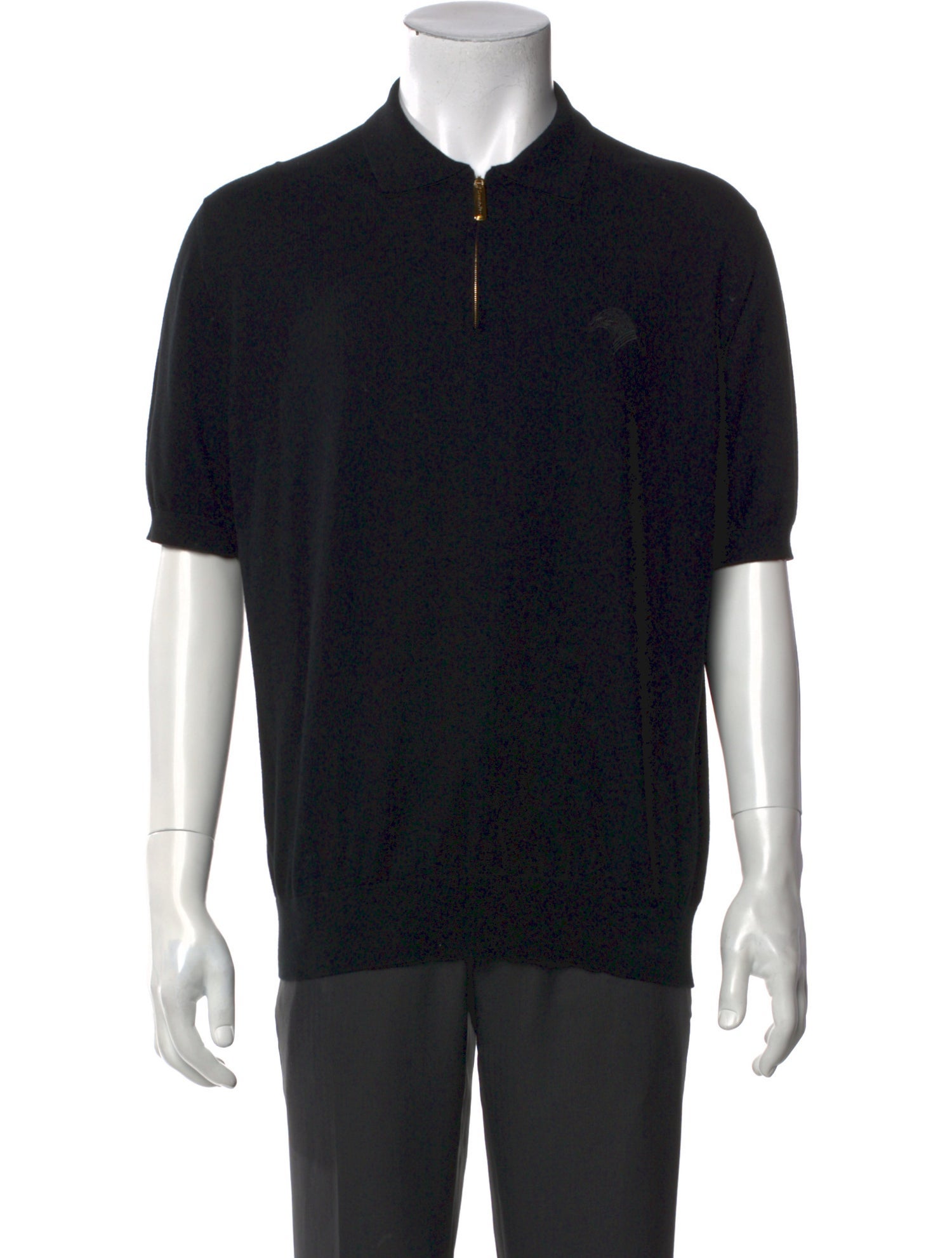 Stefano Ricci Collar Short Sleeve Polo Shirt