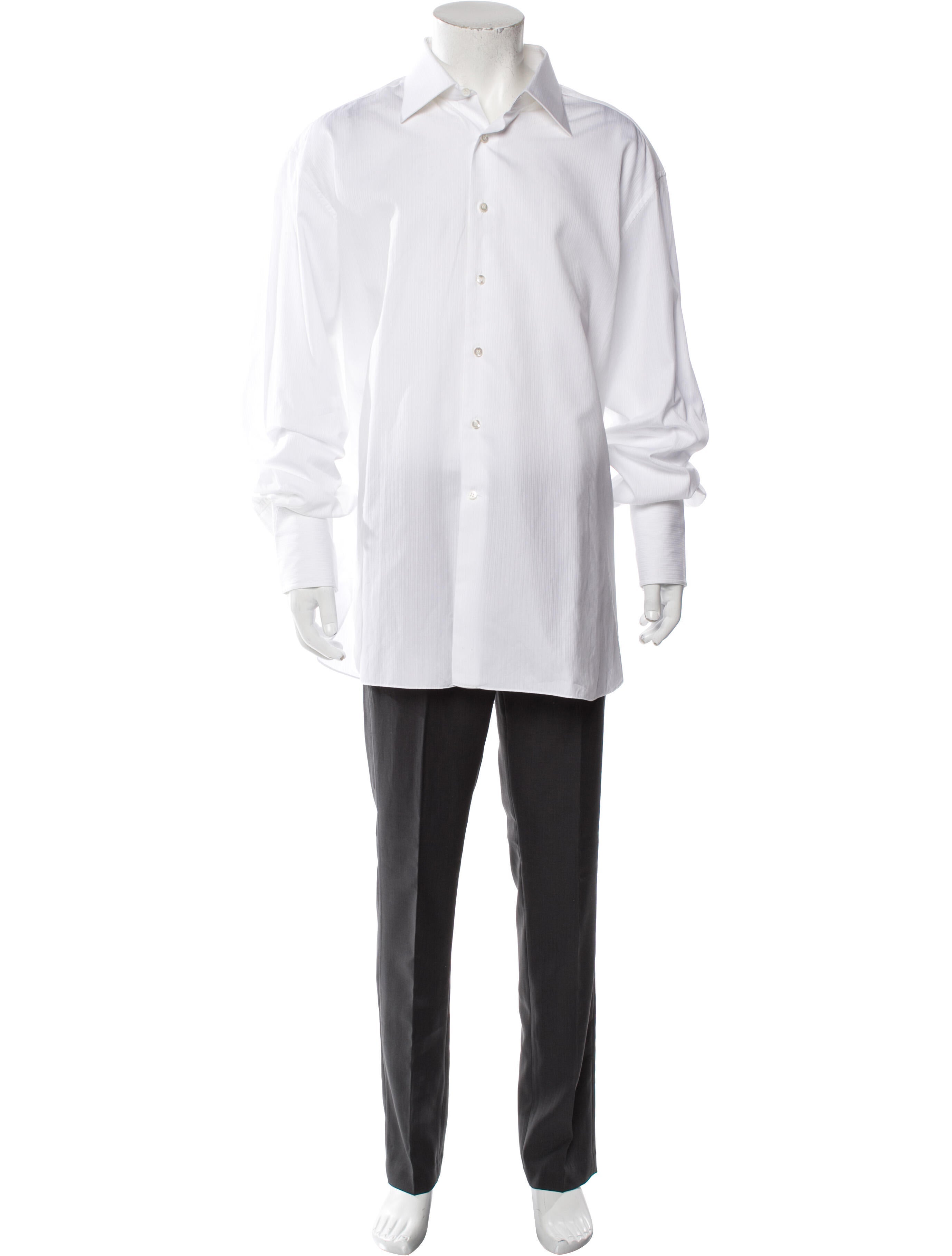 Stefano Ricci Long Sleeve Dress Shirt