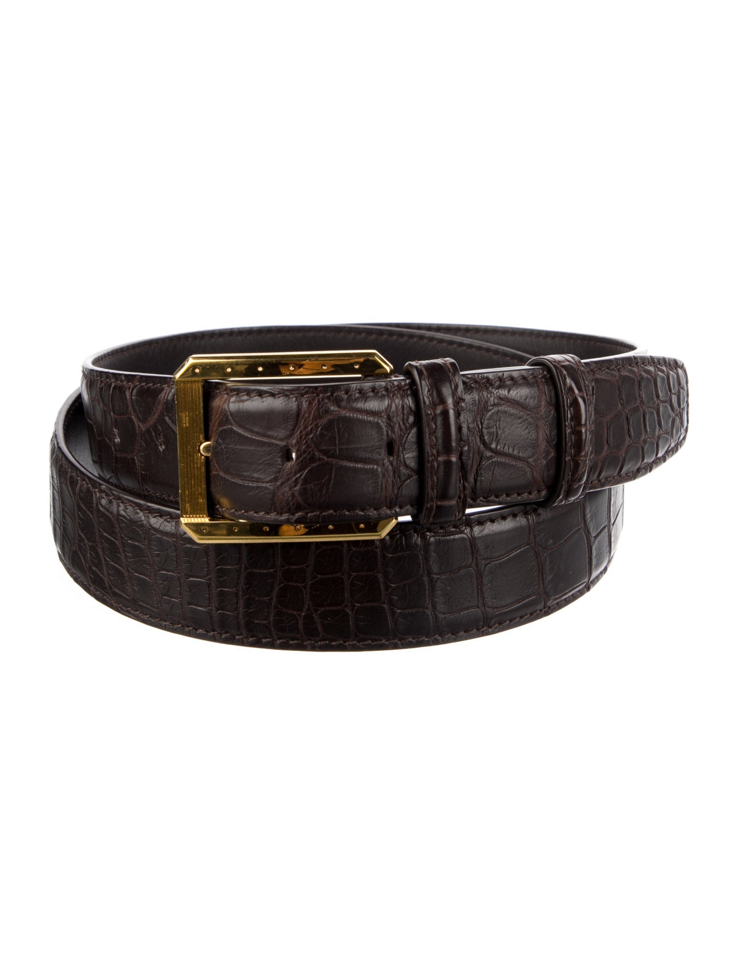 Stefano Ricci Alligator Belt