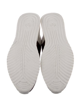 Stefano Ricci Leather Printed Sneakers