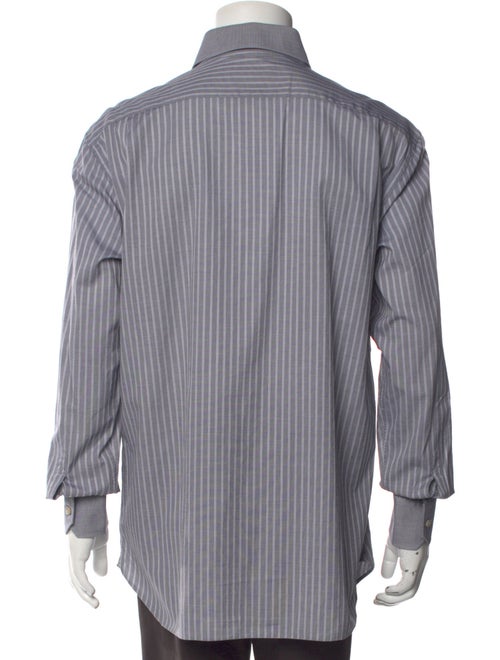 Stefano Ricci Striped Long Sleeve Dress Shirt