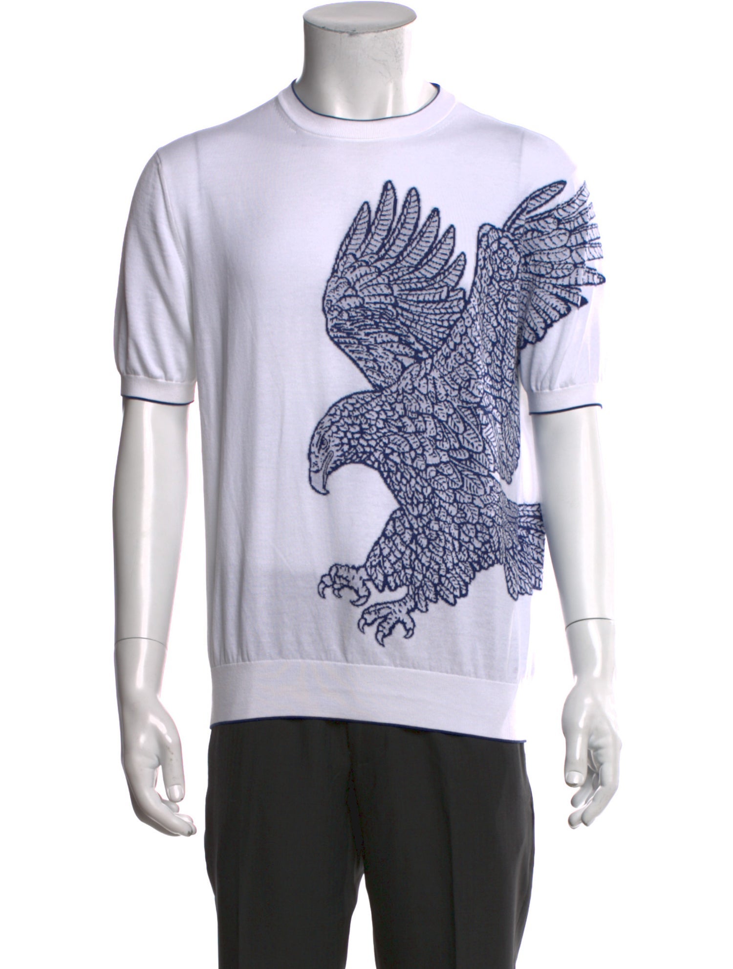 Stefano Ricci Graphic Print Crew Neck Pullover