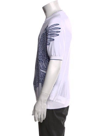 Stefano Ricci Graphic Print Crew Neck Pullover