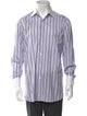 Stefano Ricci Striped Long Sleeve Dress Shirt