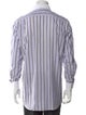 Stefano Ricci Striped Long Sleeve Dress Shirt