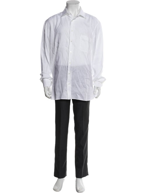 Stefano Ricci Linen Long Sleeve Shirt